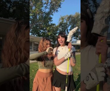 Why have 1 #golf ￼ babe when you can have 2?