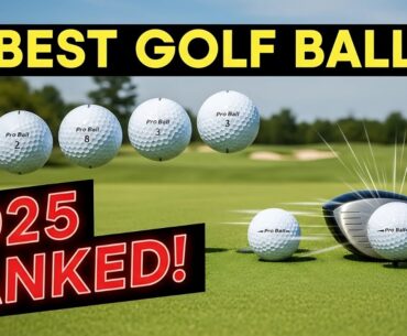 5 Best Golf Balls for 2025 | Top 5 Best Golf Balls - New Golf balls