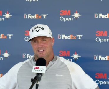 PGA Tour Golfer Alex Noren talks about getting into contention for final round at the 3M Open.