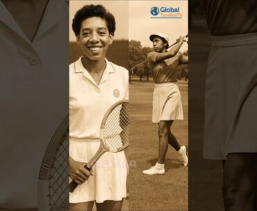 Althea Gibson: Breaking Barriers in Tennis & Golf | Black History You Should Know #shorts