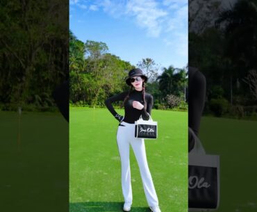 Golf girl 高尔夫女孩 ゴルフ女子 골프 소녀 😘❤️ #golf#golfgirl#golfswing#shots#asmr#sports#funny#explore