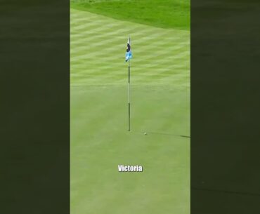 That’s one way to make birdie 👌#livgolf #golf #golfshot