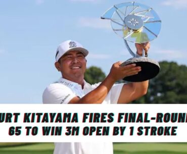 Kurt Kitayama fires final-round 65 to win 3M Open by 1 stroke