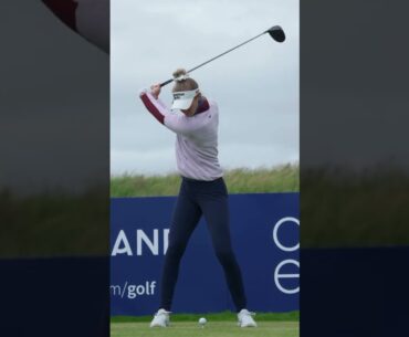 Warm Up Nelly #golf #lpga #golfswing #nellykorda #slowmotion