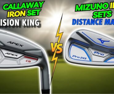 Callaway Apex CB iron sets vs Mizuno Pro 245 iron sets Review and Comparison
