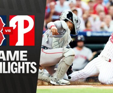 Red Sox vs. Phillies Game Highlights (7/22/25) | MLB Highlights