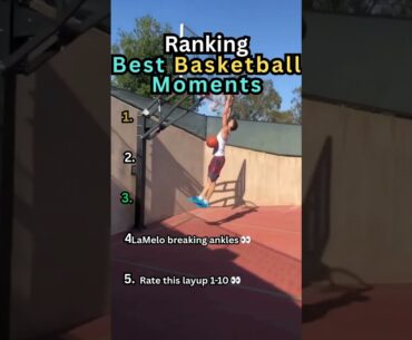 Ranking Best Basketball Moments  #nba #basketball #sports #usa #viral