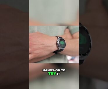 Galaxy Watch 8 Classic  Hands On First Look! #shorts #techshorts #tech #galaxywatch8 #techhighlights