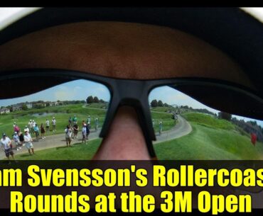 Adam Svensson's Rollercoaster Rounds at the 3M Open | Golf Highlights