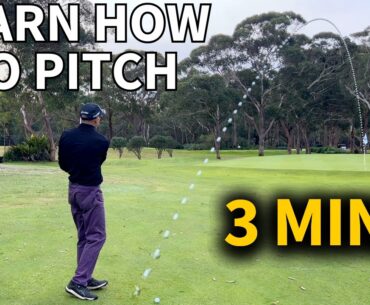 Golf Pitching - 30-50 Yards in 3 Minutes