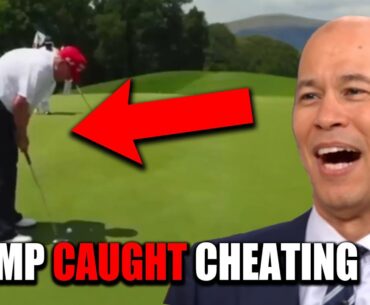CBS Laughs At Trump After Busting Him Cheating On Golf Course