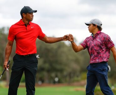 Tiger Woods has played the PNC Championship every year since 2000 with his son Charlie.