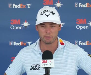🎤 Sam Burns Friday Flash Interview | 2025 3M Open Highlights (HLS Video m72147)