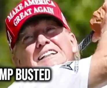 Trump BURNED After Humiliating Golf Cheating Truth Caught On Camera