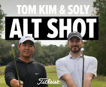 Tom Kim and No Laying Up Team Up for an Irons-Only Alternate Shot Challenge
