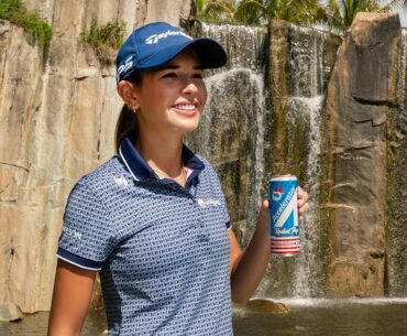 Kai Trump's golf video with Accelerator Active Energy has playful nod to grandpa