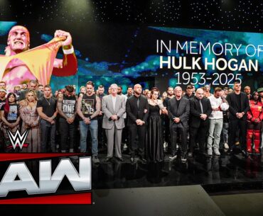 Raw pays tribute to Hulk Hogan with 10-bell salute: Raw highlights, July 28, 2025
