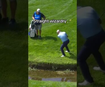 GMAC using the slope wisely 🧠 #golf #LIVGolf