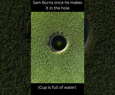 P.O.V. Sam Burns #golf #golfmemes