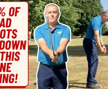 90% Of Bad Shots Are Down To This ONE Thing!
