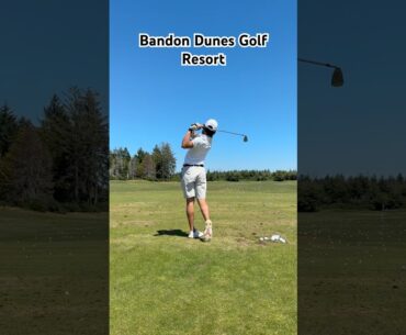 Bandon Dunes Golf Resort Driving Range ASMR #golf #shorts #viral