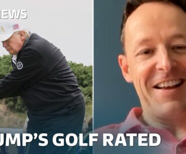 Is Donald Trump good at golf? We asked an expert | ITV News