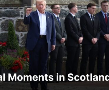 BREAKING: President Trump Departs Aberdeen Golf Resort with Family & Staff for White House | AC1G