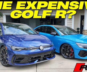 Is Audi RS3's High Price Tag JUSTIFIED Over VW Golf R?