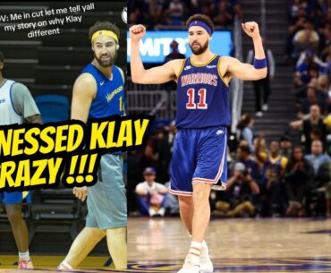 MY CRAZY KLAY THOMPSON EXPERIENCE WHILE DOWN IN SANTA CRUZ