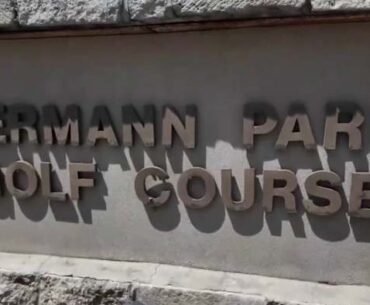 Hermann Park Golf Course expected to close temporarily for development work