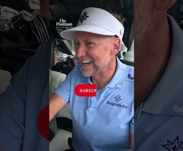 Ian Poulter Hits 340-Yard Drive! (Off the Cart Path) 😂💥