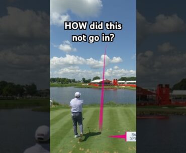 INCHES from a hole-in-one 😱