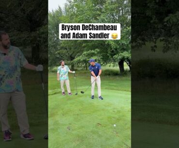 Adam Sandler’s “Happy Gilmore” swing 🔥