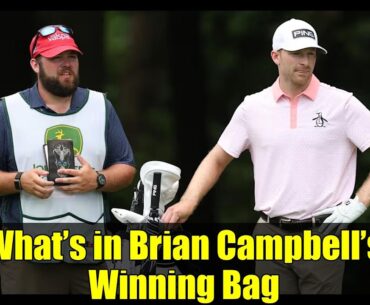 What’s in Brian Campbell’s Winning Bag | John Deere Classic Clubs | PGA TOUR