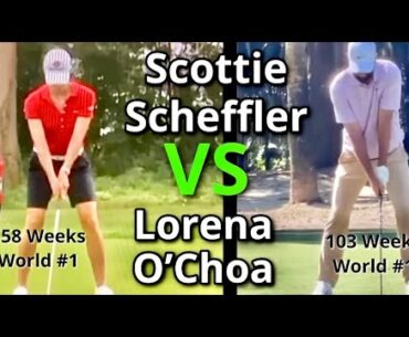 SCHEFFLER VS O’CHOA COMPARISON Analysis! WORLD #1’s ⛳️🚀