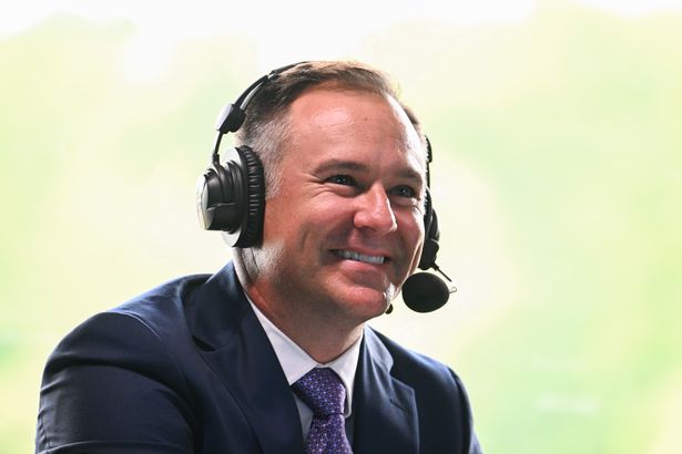 2008 Masters winner Trevor Immelman commentating