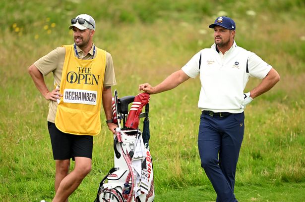 Bryson DeChambeau is at The Open