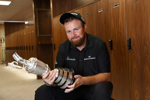 A picture of Shane Lowry after winning The Open in 2019