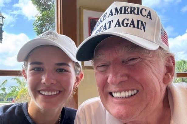 kai Trump and Donald Trump