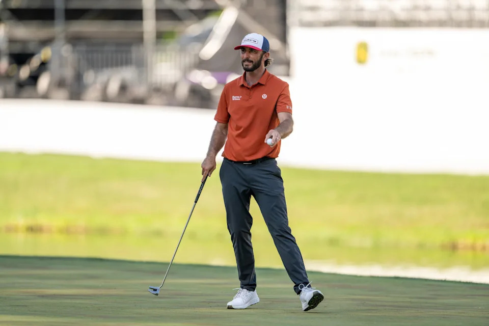 Max Homa during the John Deere Classic golf tournament.Marc Lebryk-Imagn Images