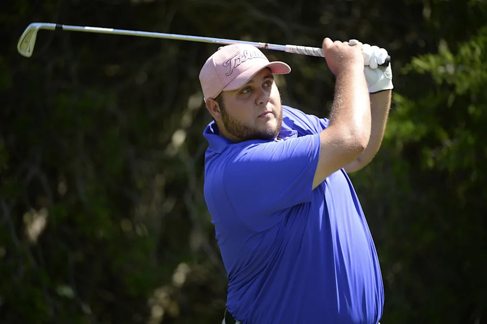 Chris Howell | Herald-Times Jackson Cowden during the City Golf tournament at Cascades Golf Course in Bloomington, Ind., July 17, 2016.