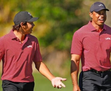 Tiger Woods' son Charlie has message for dad after long putt - Golf - Sports
