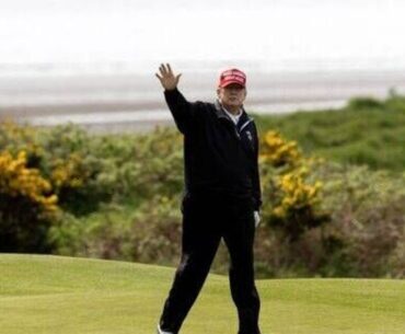 Donald Trump's golf course vandalized with message concering Epstein - US News - News