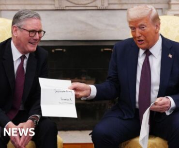 President Trump to meet Starmer and Swinney on Scotland visit