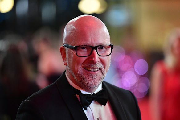 Brian Walsh at last year’s Brownlow Medal at Crown Palladium.