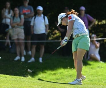 Maguire hangs tough as Somi Lee leads the way at the Amundi Evian Championship