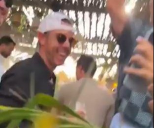 The world number two replied 'it's on the yacht'