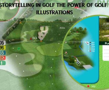 Visual Storytelling in Golf The Power of Golf Course Illustrations