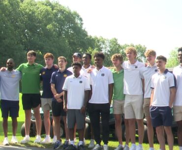 Notre Dame men’s basketball team takes part in Coaches vs. Cancer Golf Classic