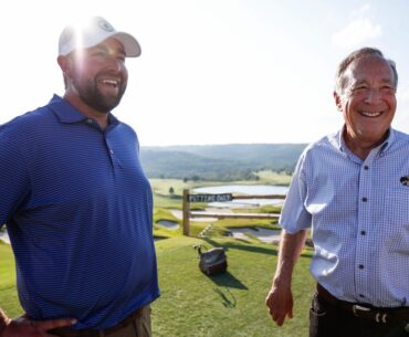 Bass Pro Shops' Johnny Morris, son JP build 'Cliffhangers' par-3 golf